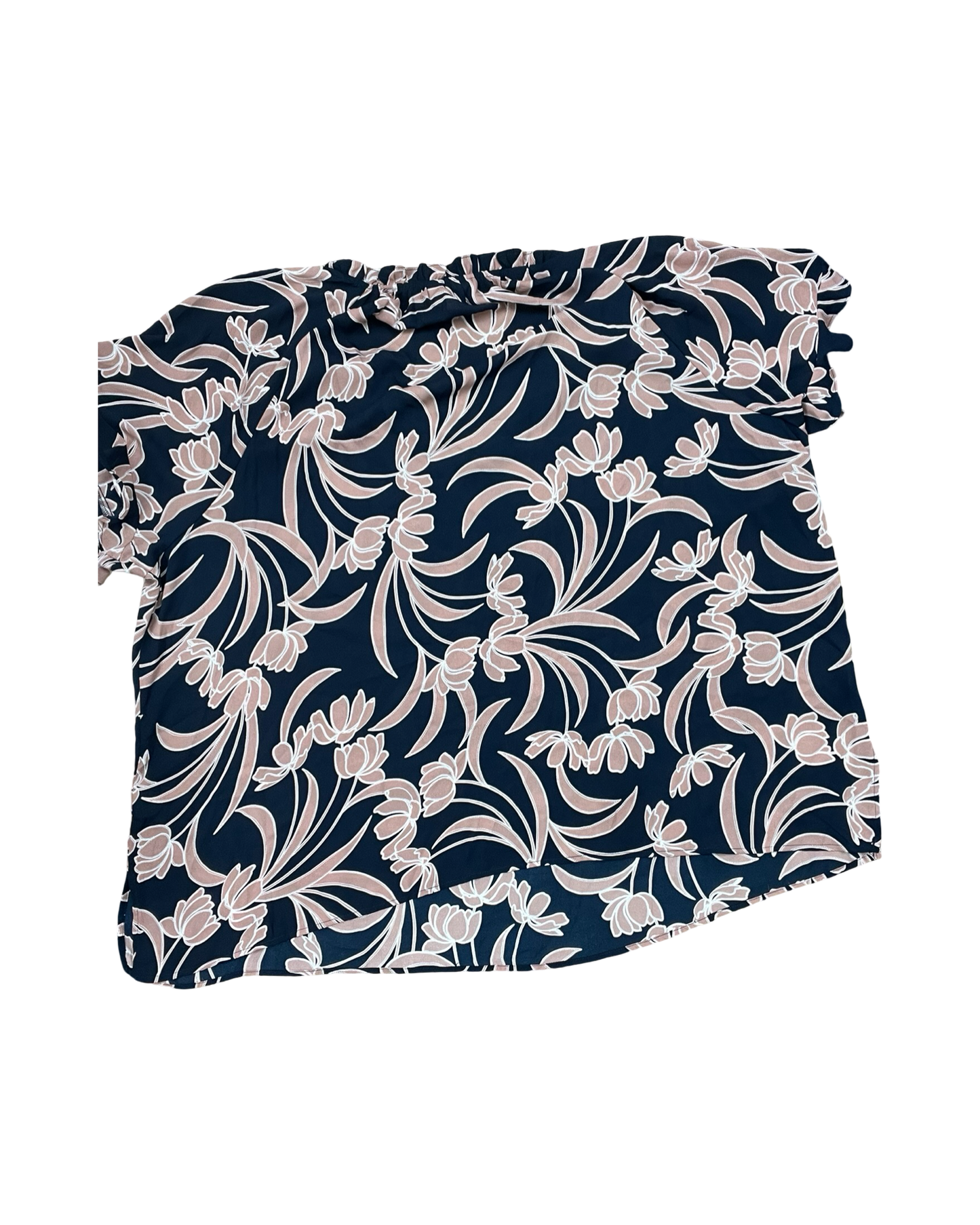 Top Sleeveless By Liz Claiborne In Blue & Pink, Size:2X