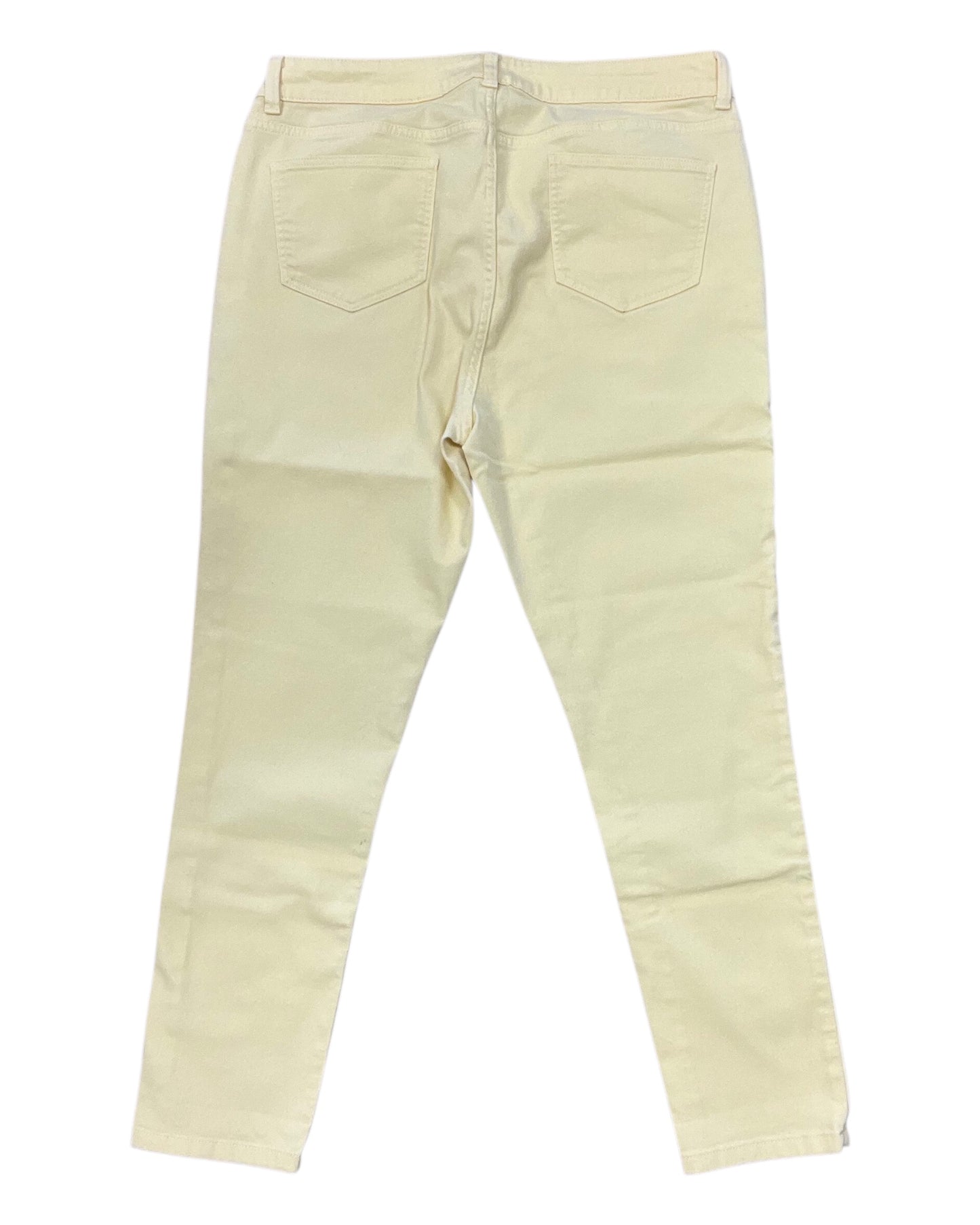 Jeans Skinny By Westport In Yellow, Size:14