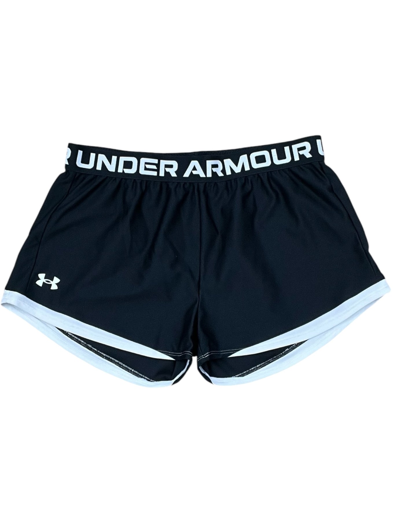 Athletic Shorts By Under Armour In Black, Size:Xl