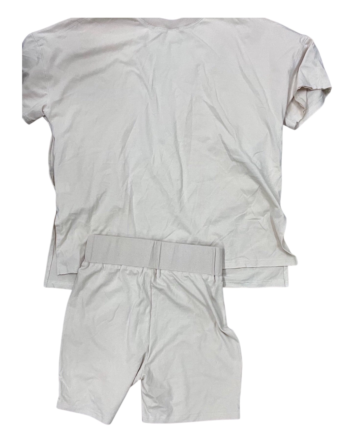 Lounge Set Shorts By Anrabess In Tan, Size:M