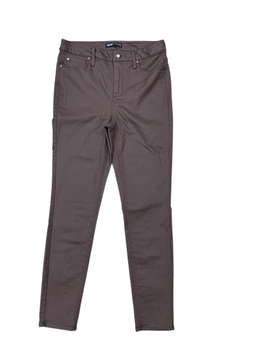 Jeans Skinny By Simply Vera In Brown, Size:6