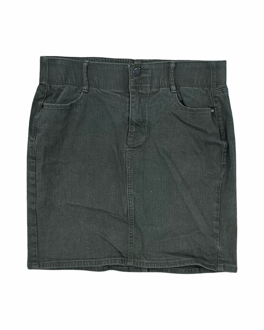 Skirt Midi By Apt 9 In Green, Size:10