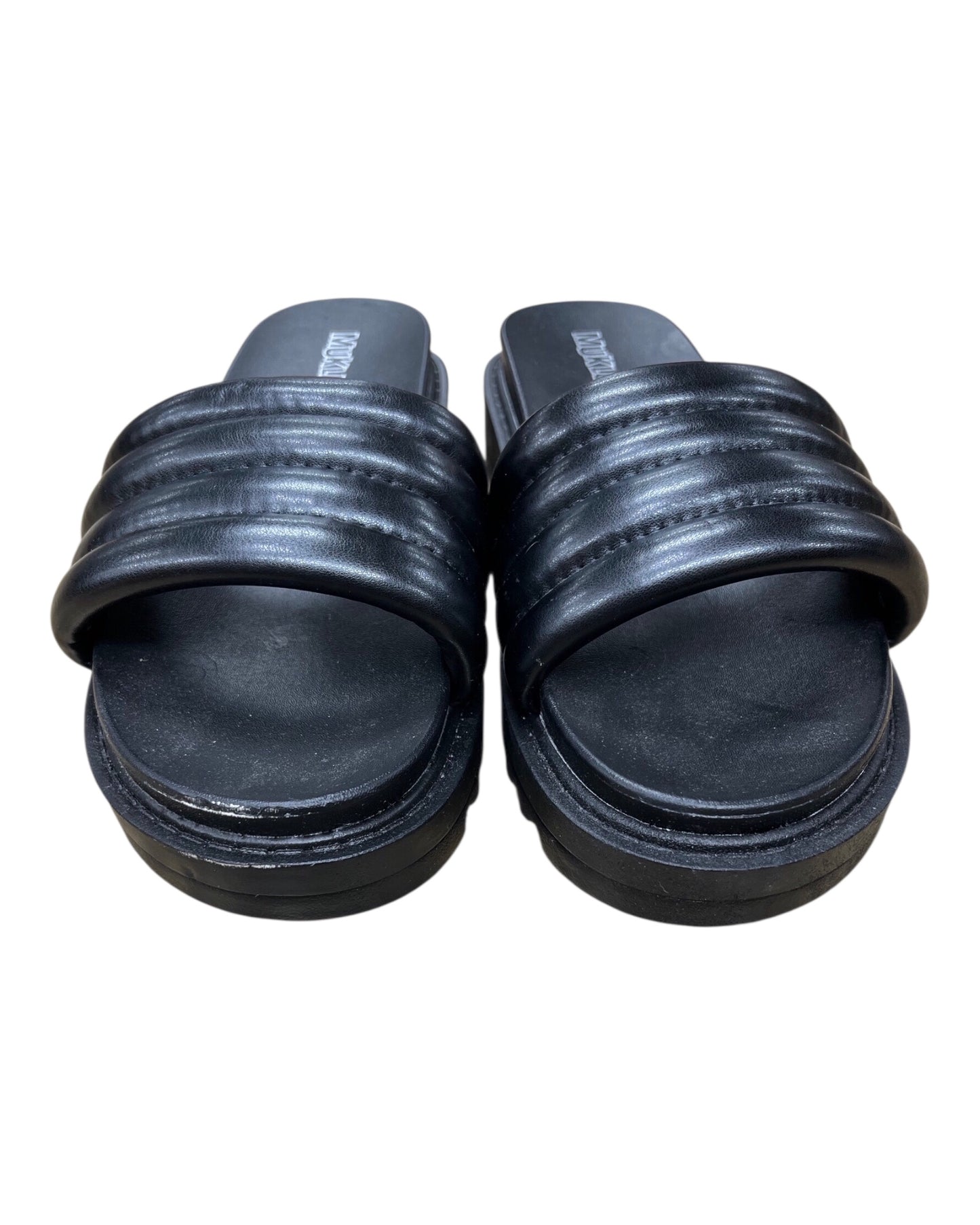 Sandals Flats By Muk Luks In Black, Size:9