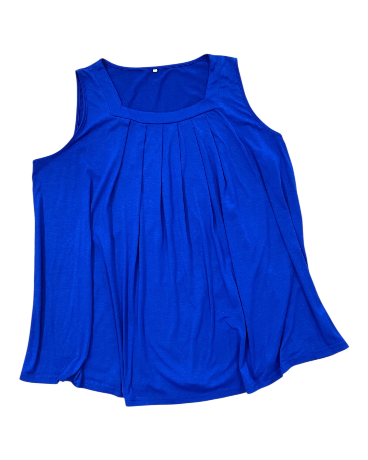 Top Sleeveless By Clothes Mentor In Blue, Size:2X