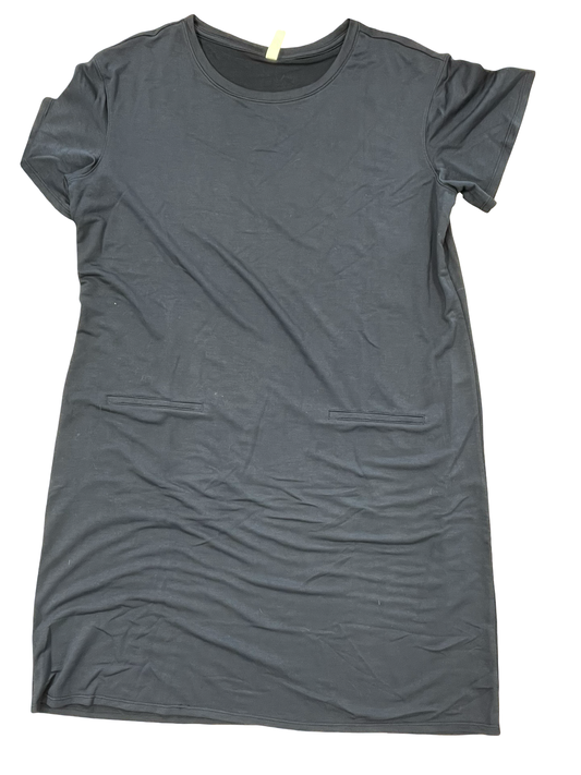 Dress Casual Midi By Stylus In Navy, Size:Xl