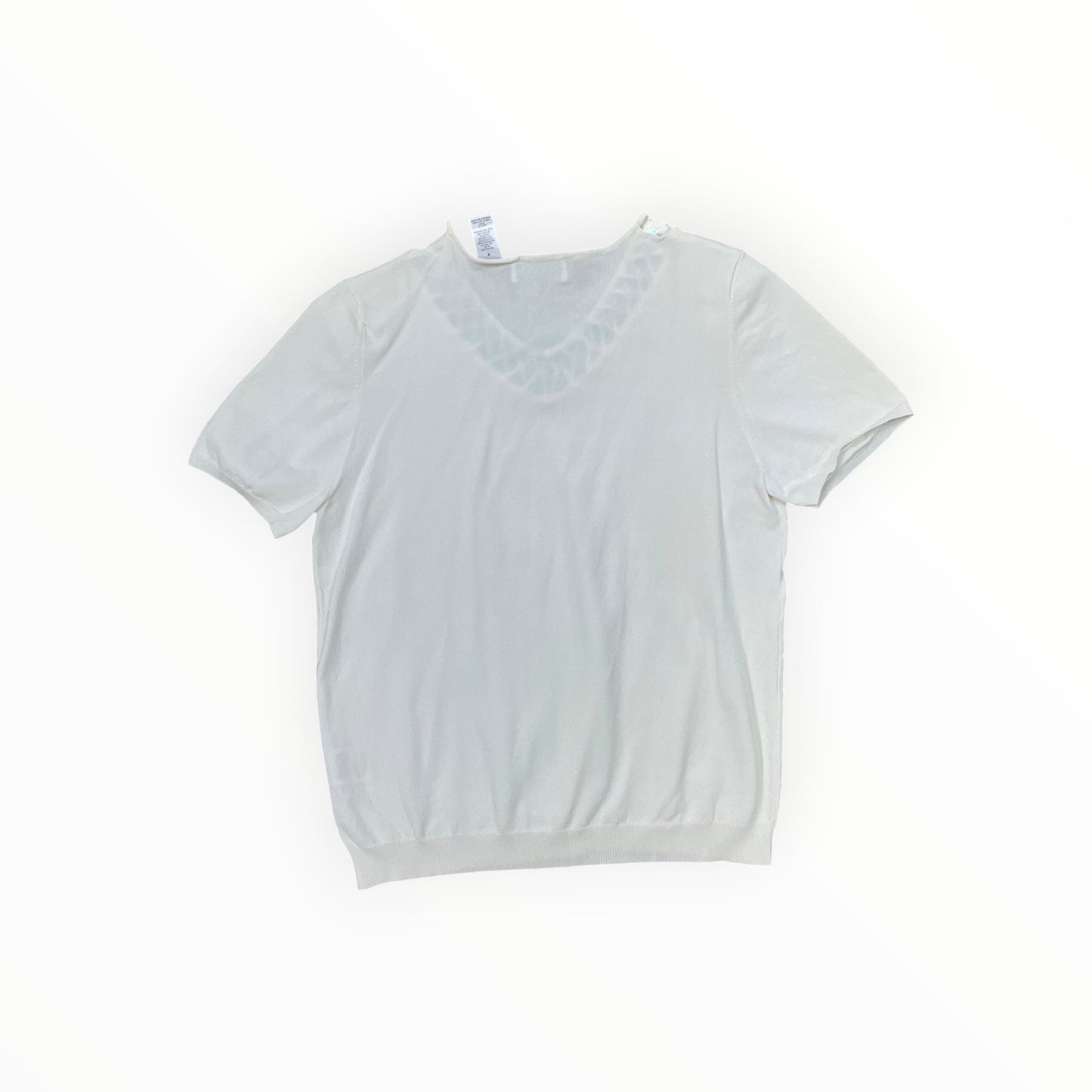 Top Ss By Alfred Dunner In Cream, Size:S