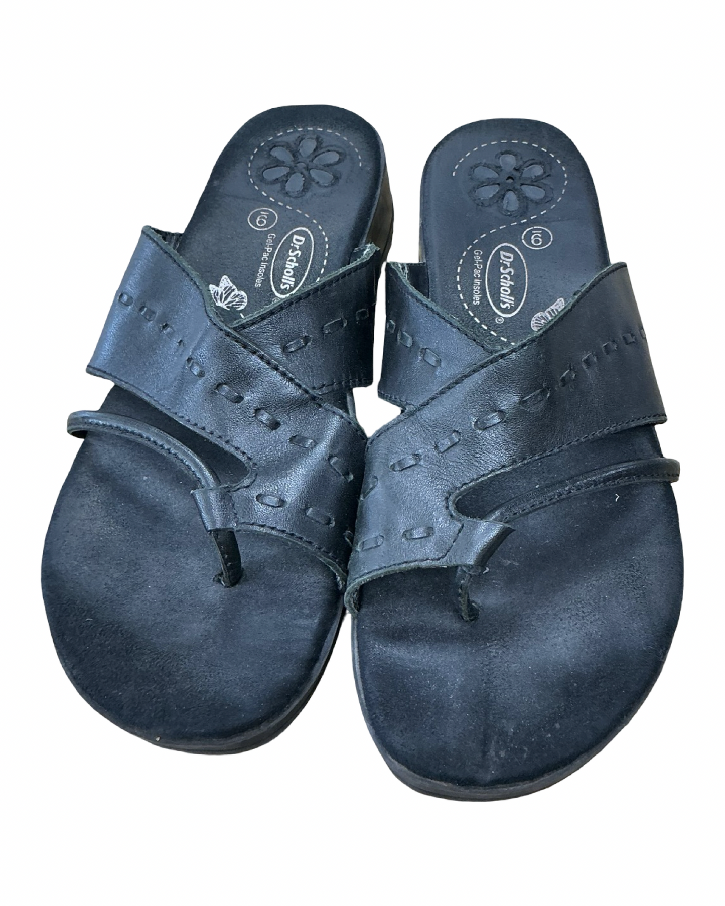 Sandals Flats By Dr Scholls In Black, Size:9.5