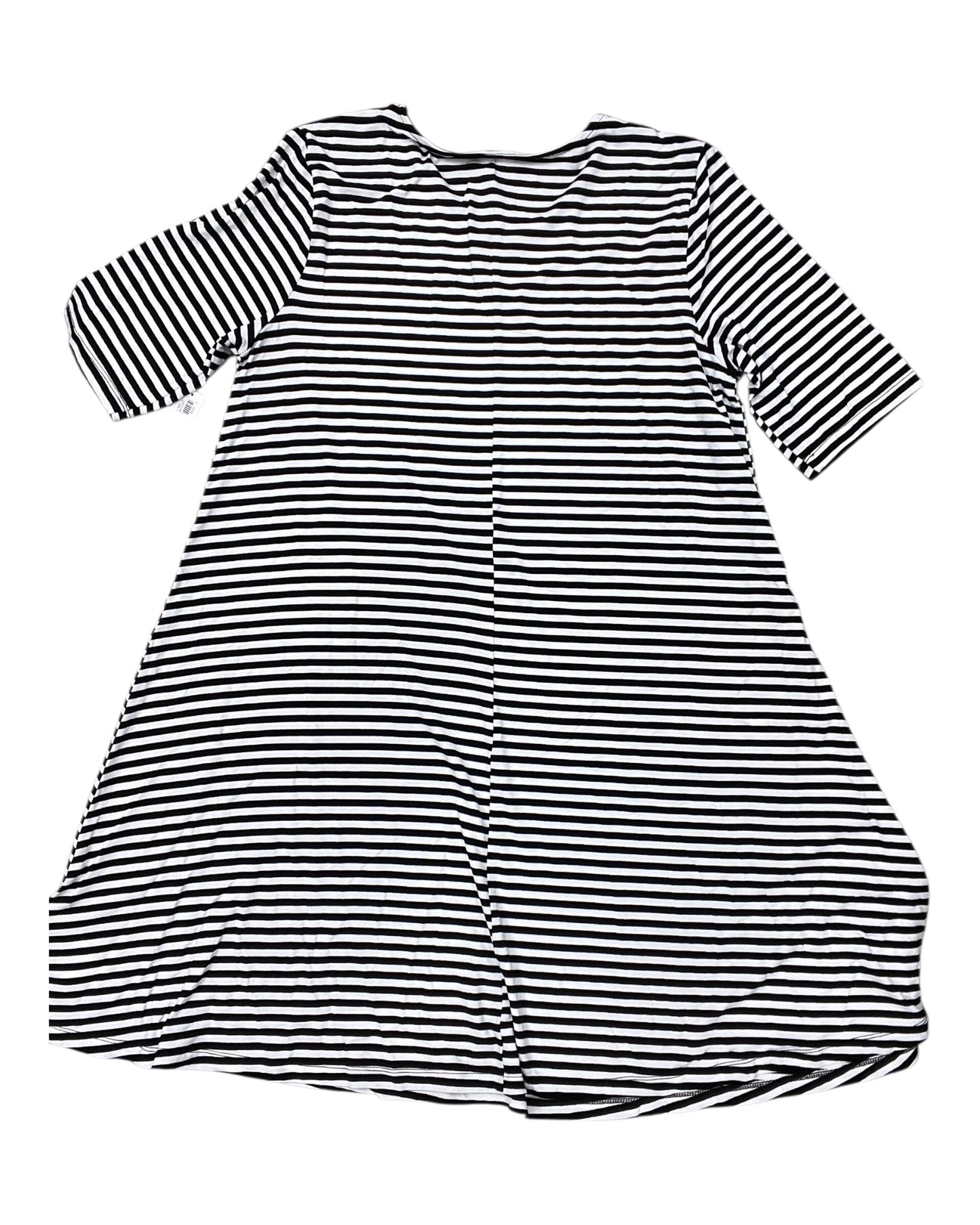 Dress Casual Midi By Old Navy In Black & White, Size:L