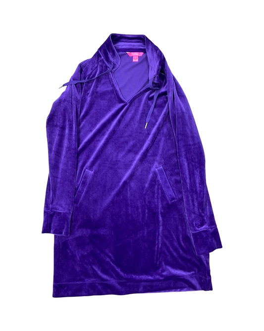 Dress Designer By Lilly Pulitzer In Purple, Size:L