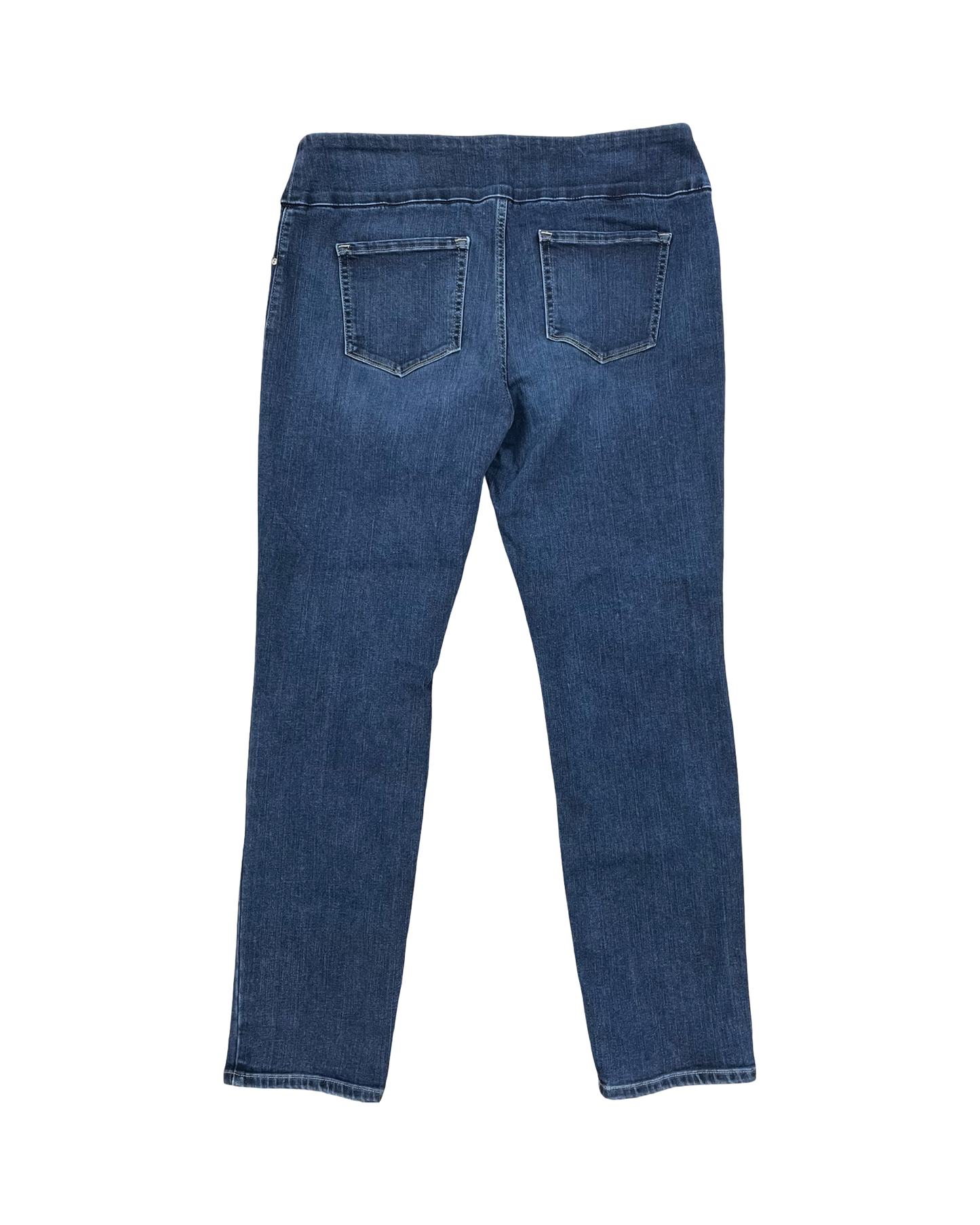 Jeans Straight By Lee In Blue Denim, Size:16