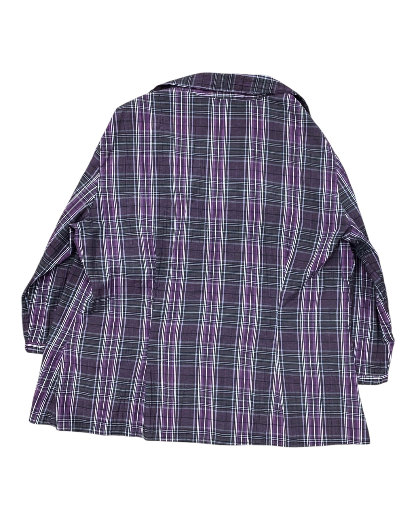 Cardigan By St Johns Bay In Purple, Size:3X