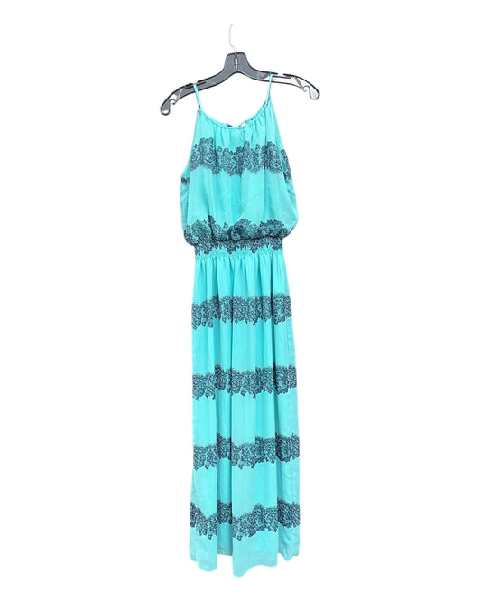 Dress Casual Maxi By Enfocus In Teal, Size:M