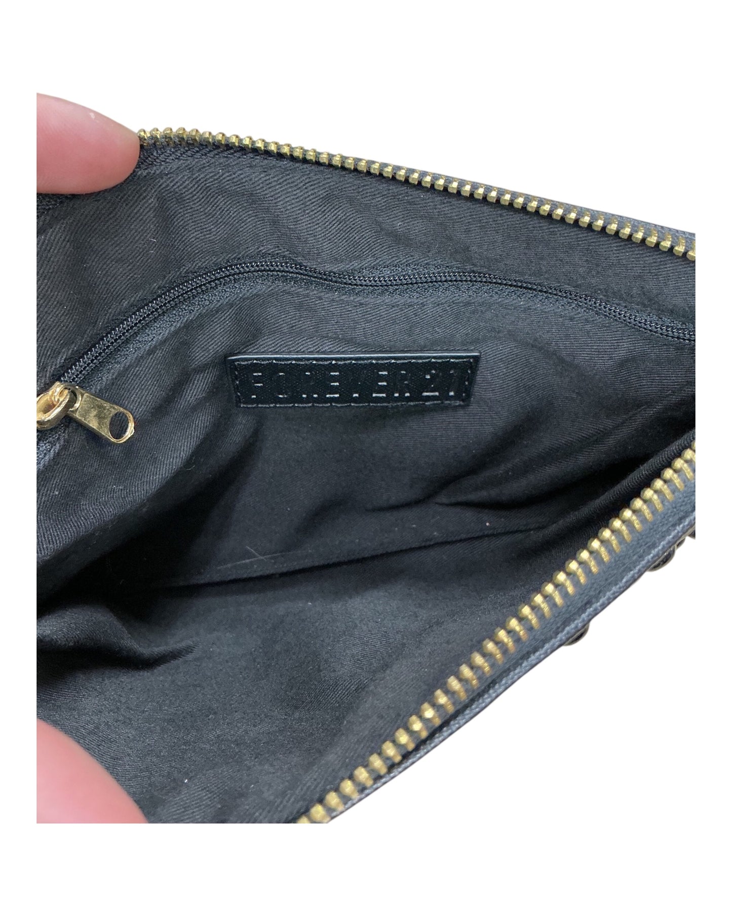 Wristlet By Forever 21 In Black, Size:Small