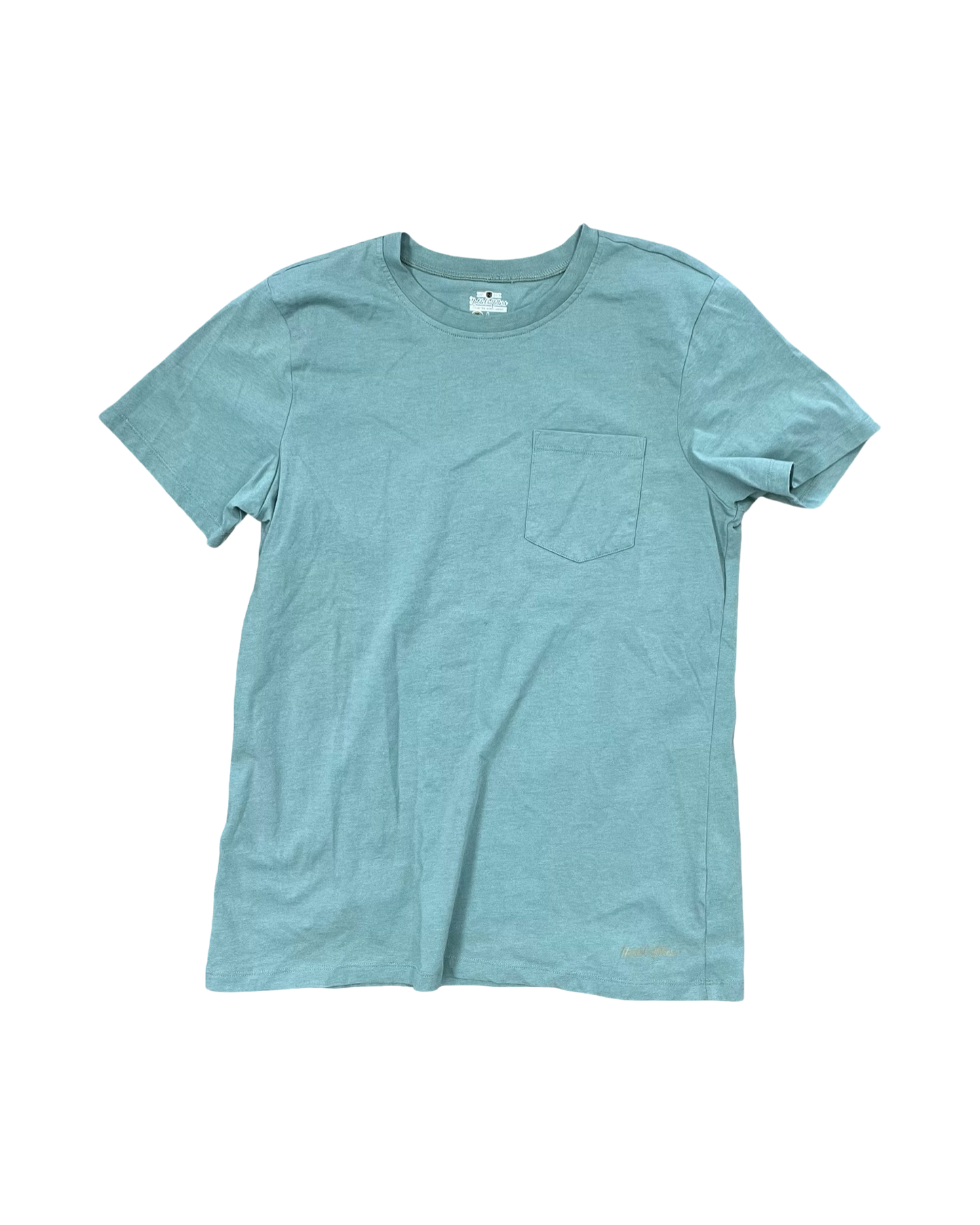 Top Ss Basic By Clothes Mentor In Green, Size:L