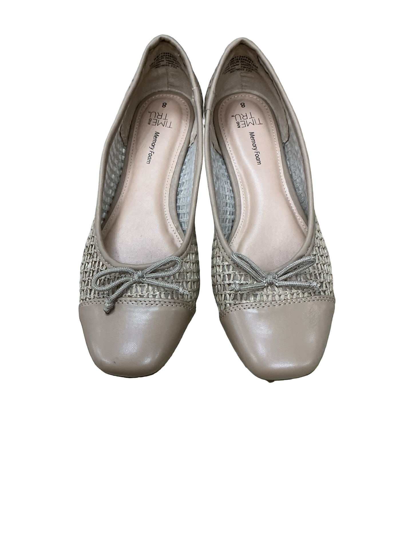 Shoes Flats By Time And Tru In Tan, Size:8
