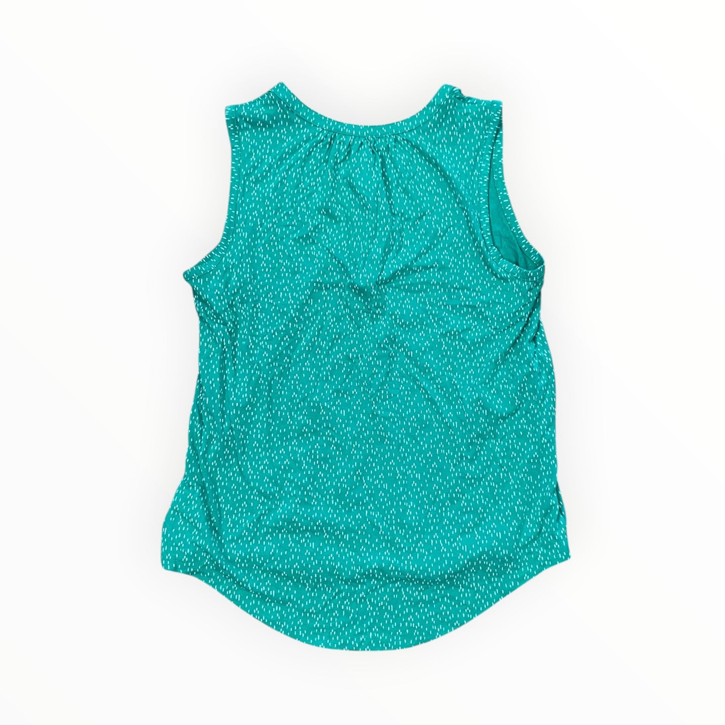 Top Sleeveless By Liz Claiborne In Green, Size:M