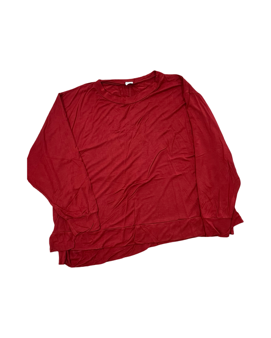 Top Ls By Like Love In Red, Size:L