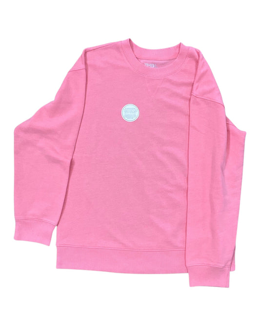 Sweatshirt Collar By Time And Tru In Pink, Size:S