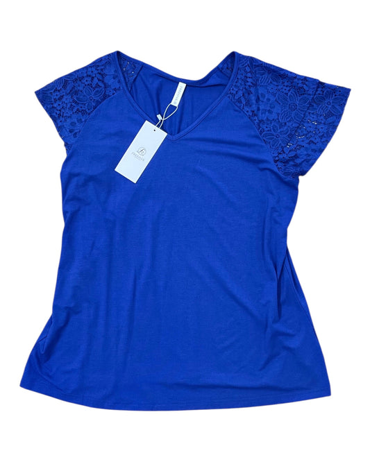 Top Ss By Clothes Mentor In Blue, Size:Xl