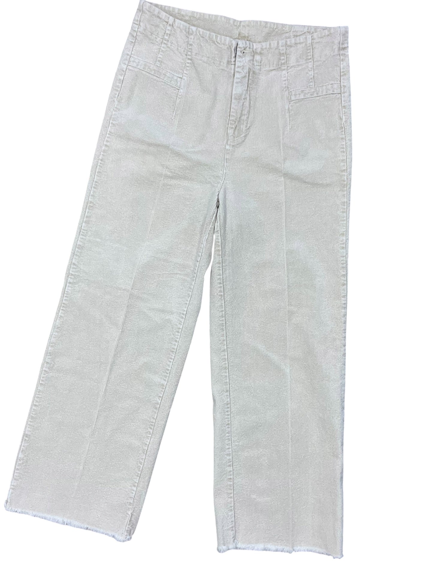 Pants Corduroy By La Miel In Cream, Size:L