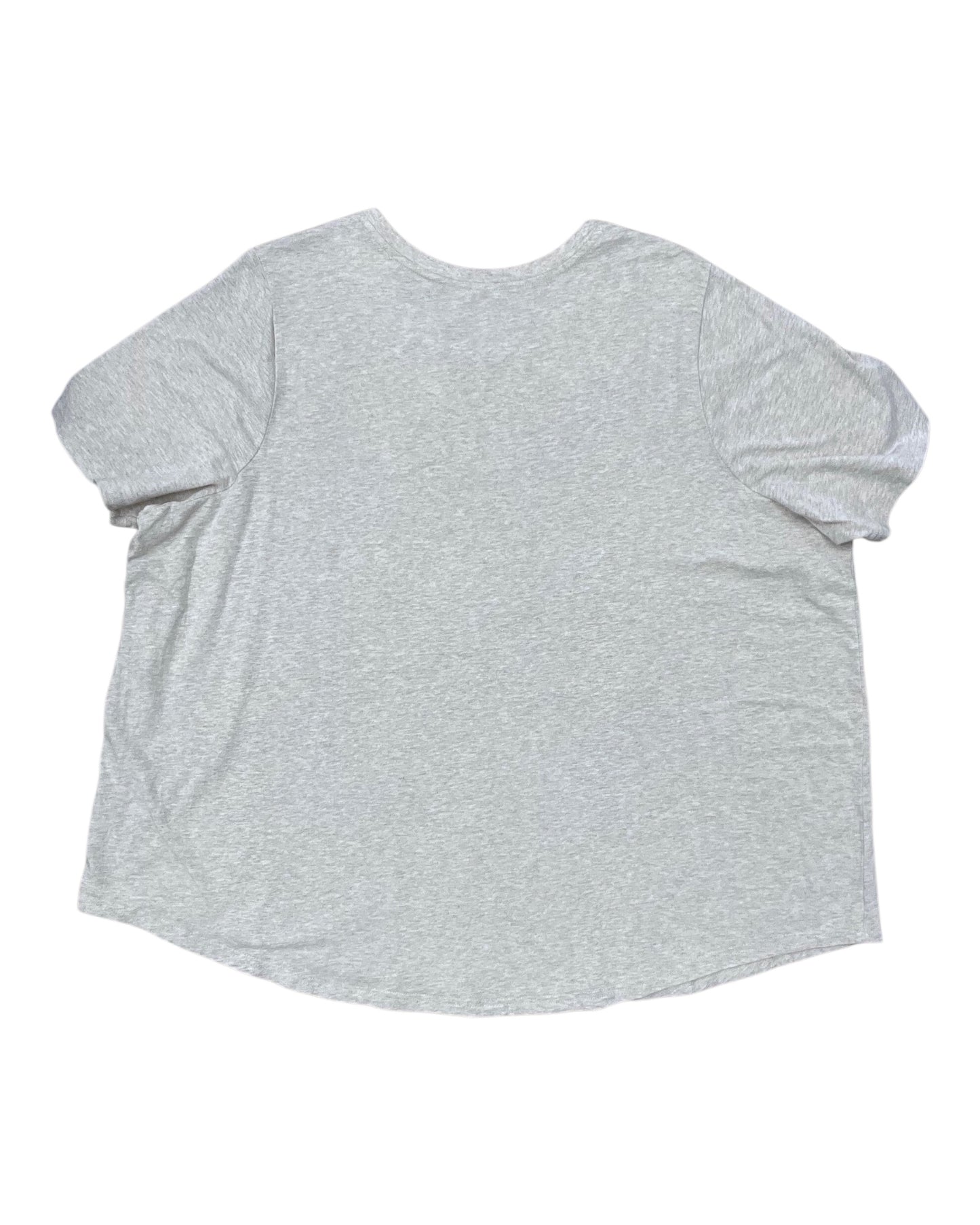 Top Ss Basic By Terra & Sky In Tan, Size:2X