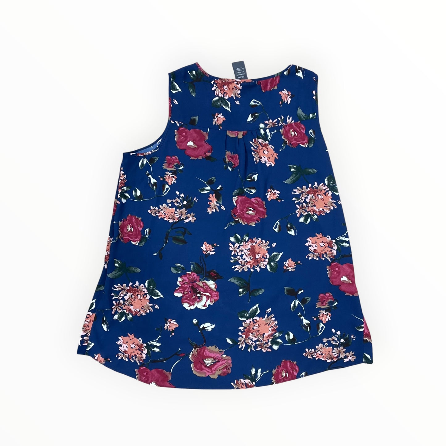 Top Sleeveless By Chelsea And Theodore In Navy, Size:2X