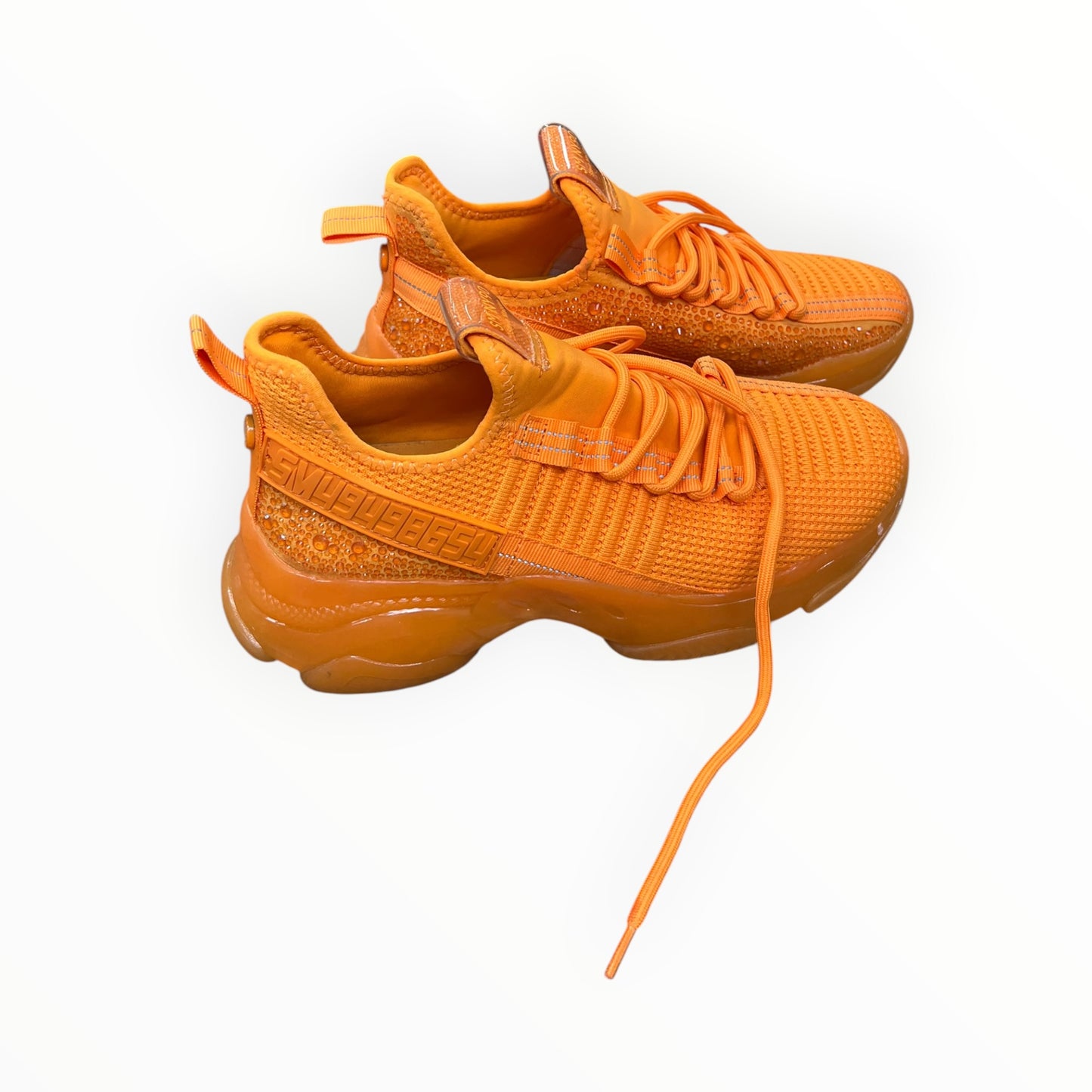 Shoes Sneakers By Steve Madden In Orange, Size:8
