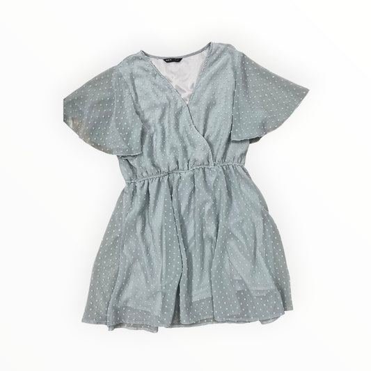 Dress Casual Midi By Shein In Blue, Size:L