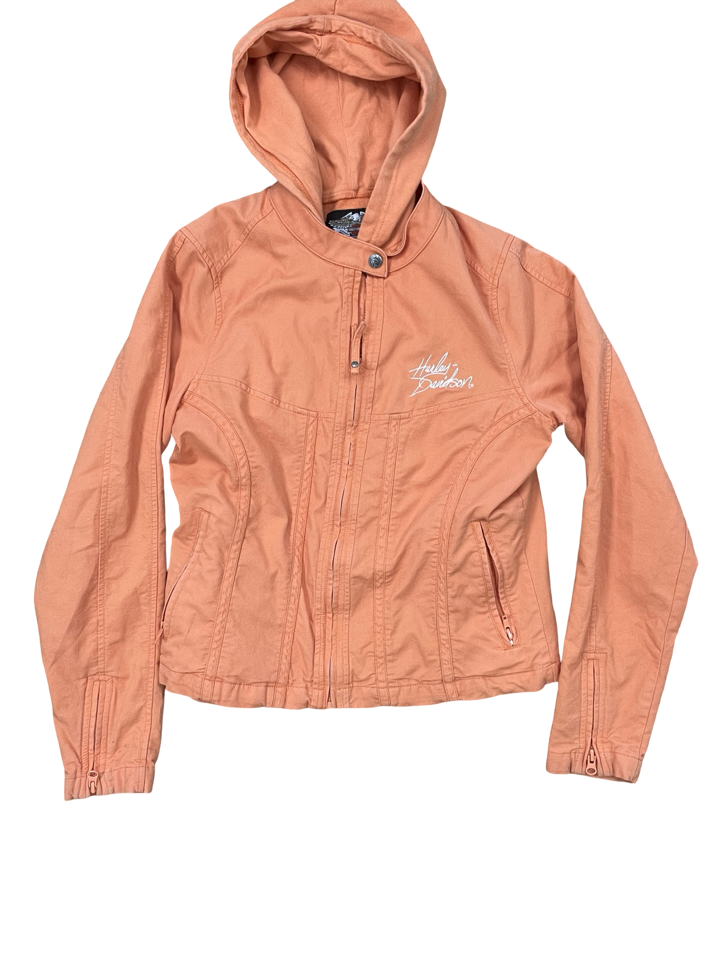 Jacket Other By Harley Davidson In Orange, Size:M