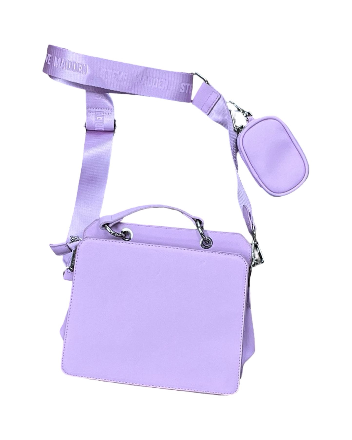 Handbag By Steve Madden In Purple, Size:Small