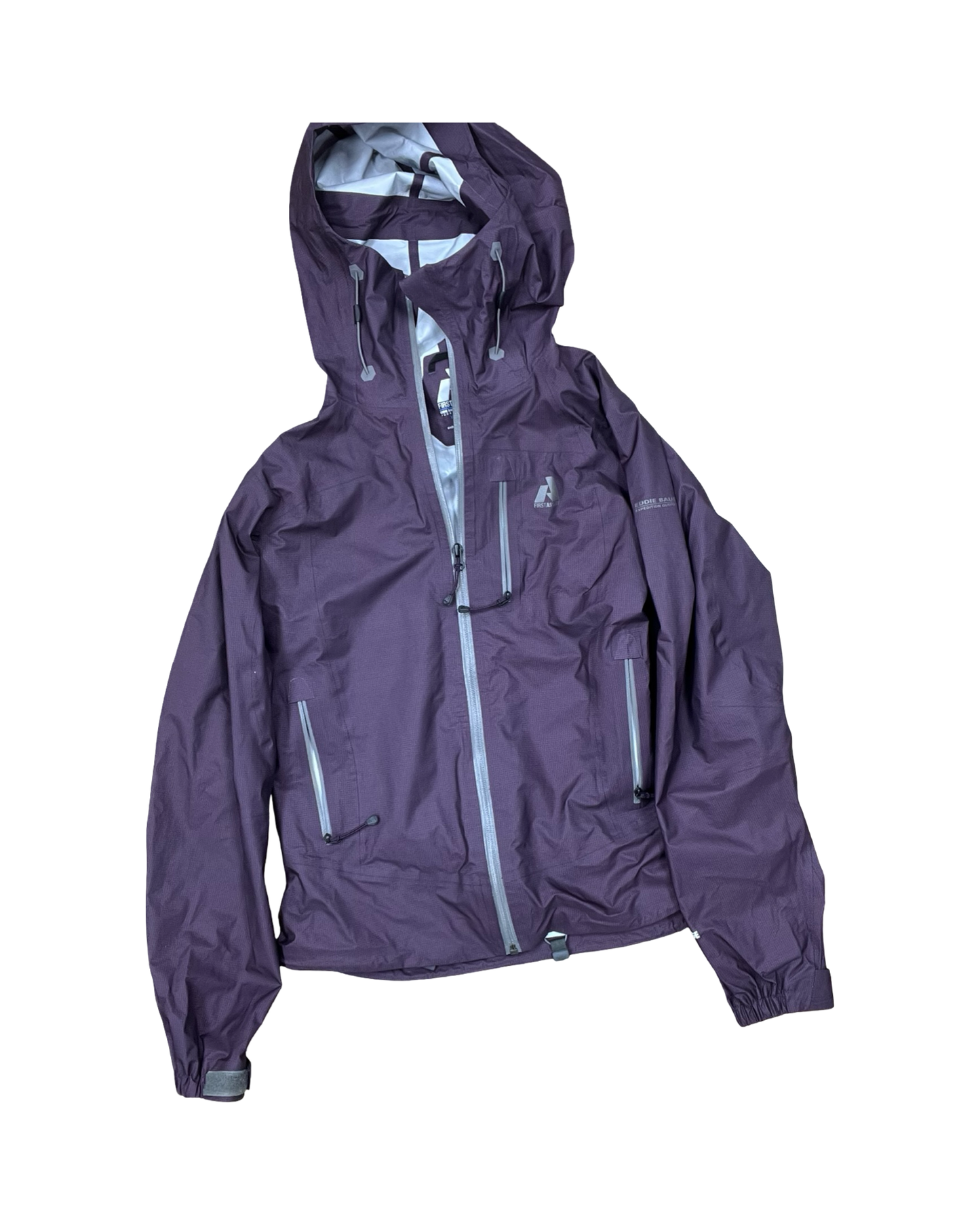Jacket Windbreaker By Eddie Bauer In Purple, Size:S