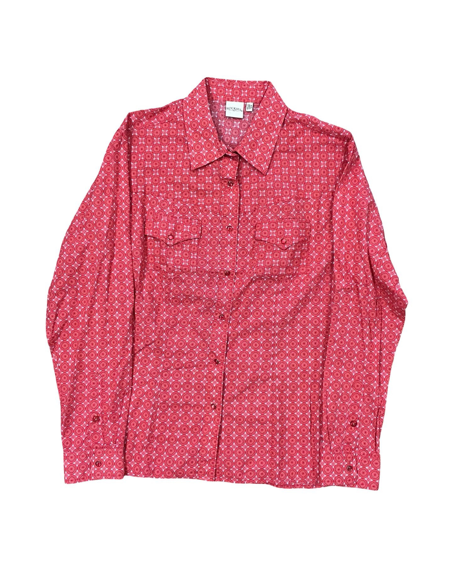 Blouse Ls By Clothes Mentor In Animal Print, Size:1X