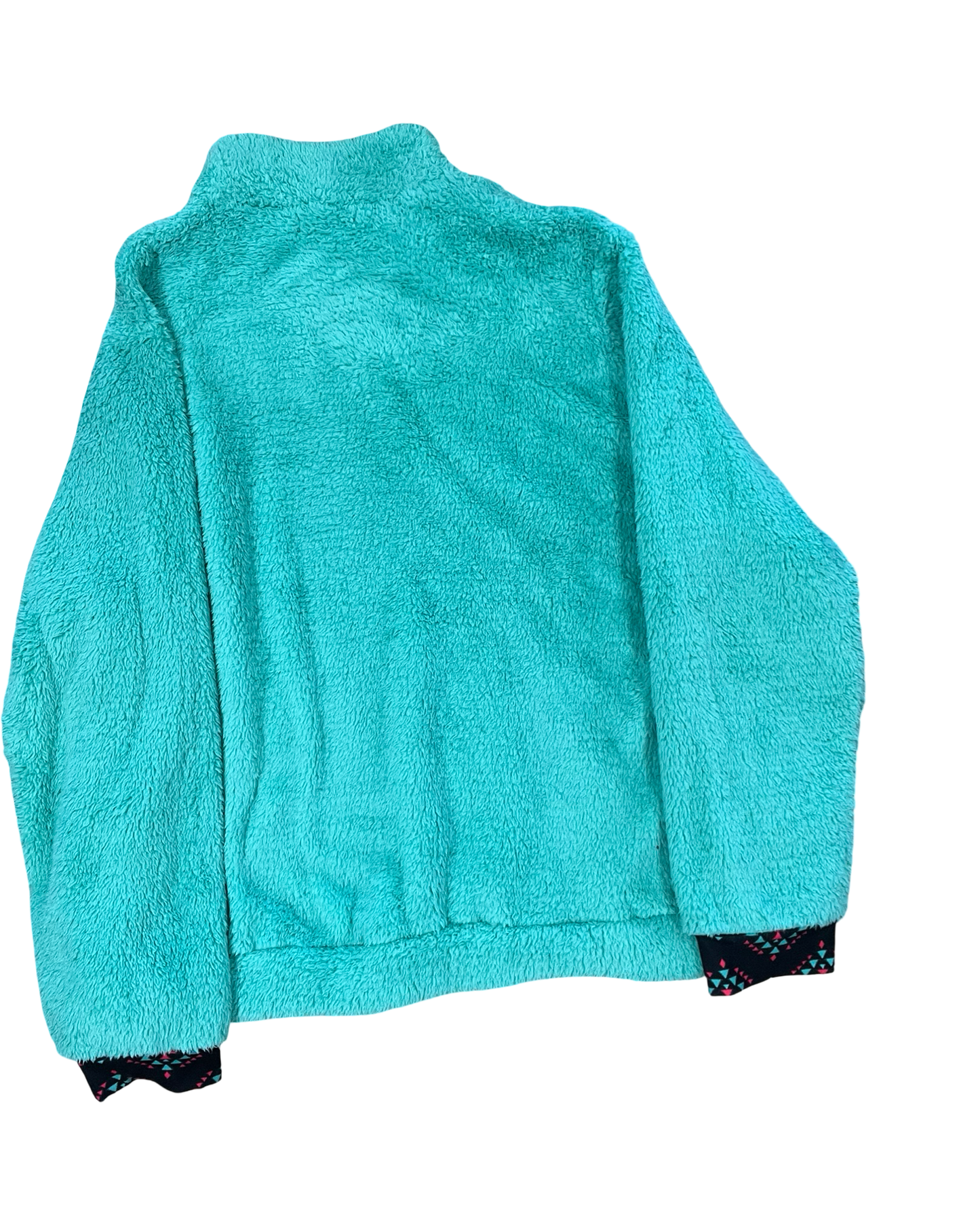 Sweatshirt Collar By Clothes Mentor In Green, Size:3X