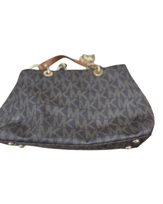 Handbag Designer By Michael Kors In Brown, Size:Medium