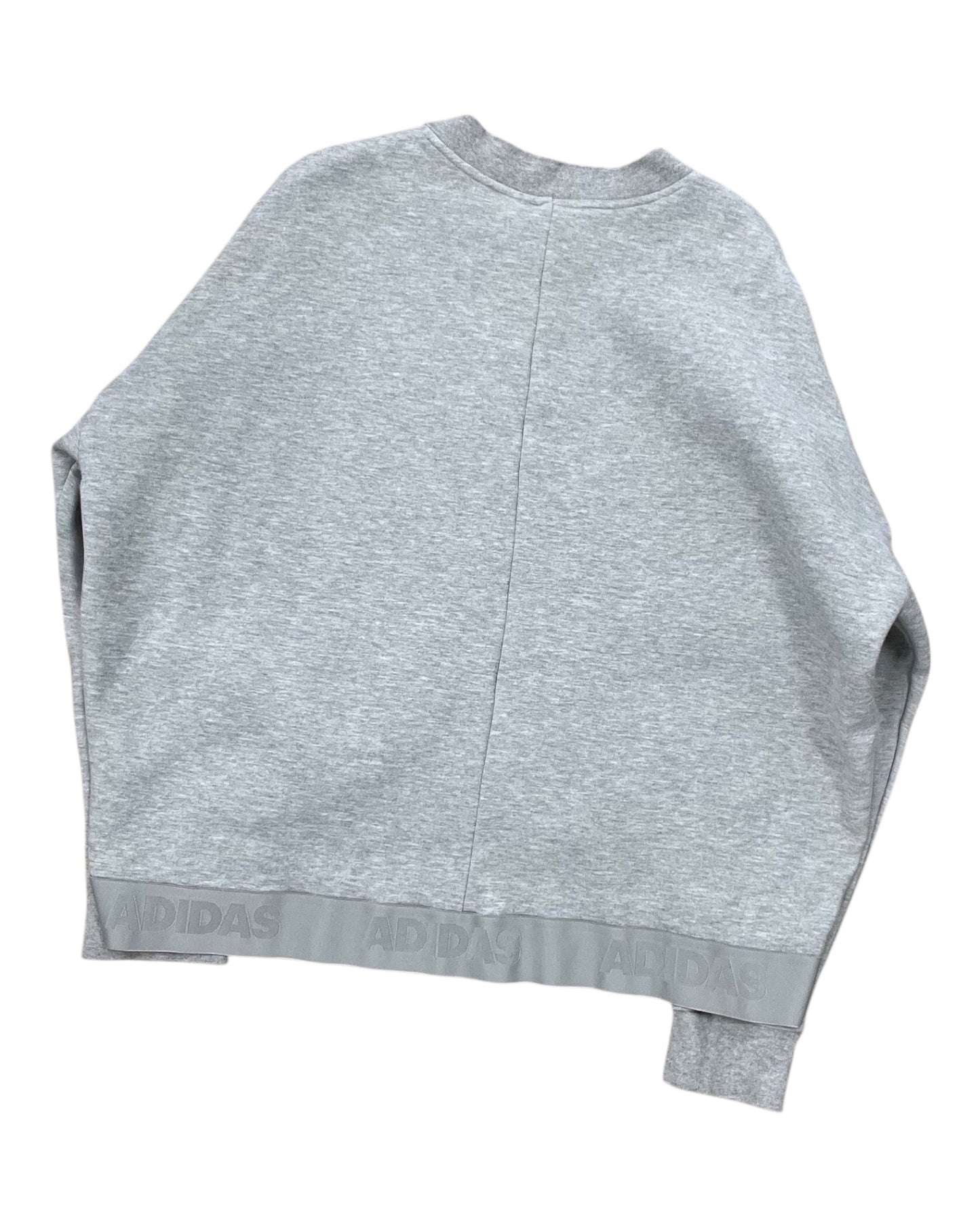 Sweatshirt Collar By Adidas In Grey, Size:Xl