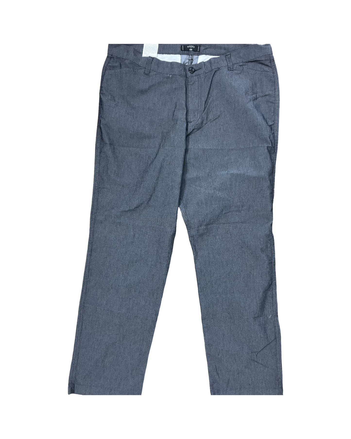 Jeans Wide Leg By Lee In Grey Denim, Size:18