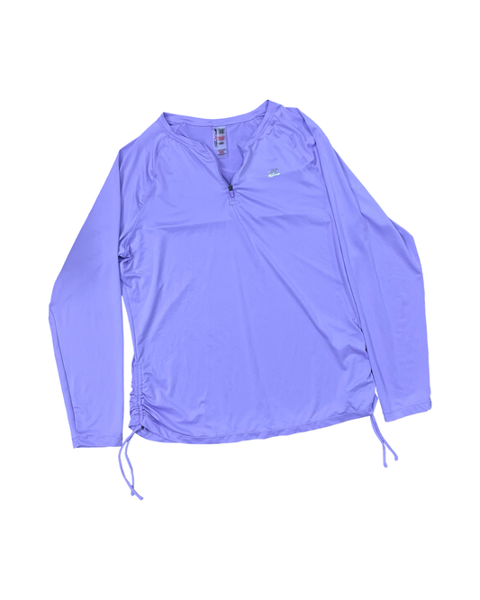 Top Ls By Zero Xposure In Purple, Size:1X