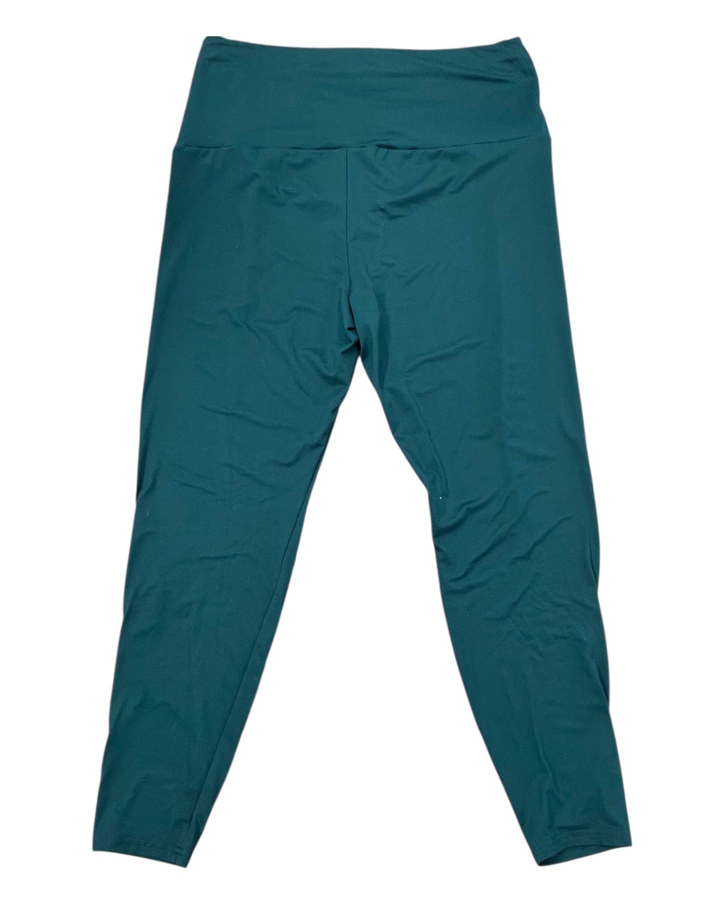 Pants Leggings By Clothes Mentor In Green, Size:1X