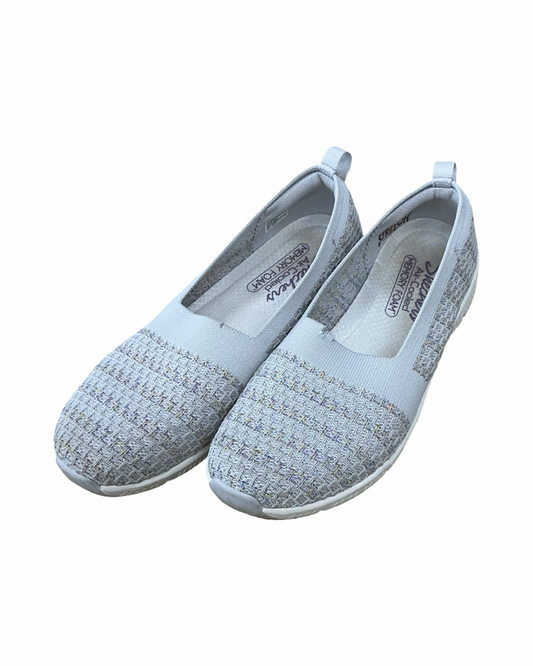Shoes Sneakers By Skechers In Grey, Size:8.5