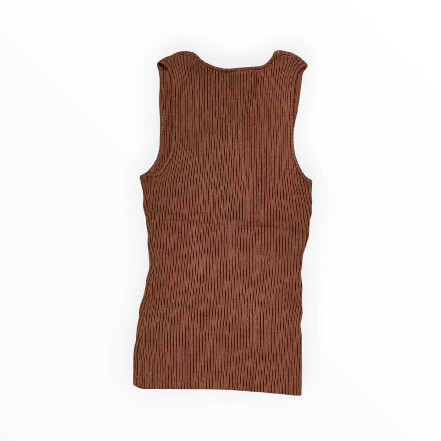 Tank Top By Merokeety In Bronze, Size:Xl