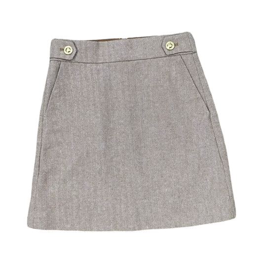 Skirt Mini & Short By J. Crew In Tan, Size:0