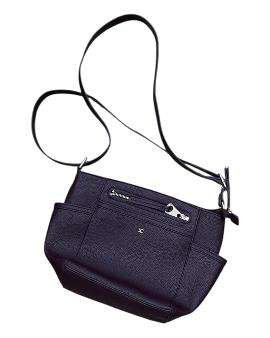 Handbag By Liz Claiborne In Purple, Size:Medium