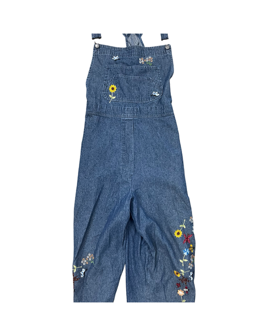 Overalls By Agapo In Blue Denim, Size:1X