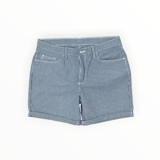 Shorts By Lee In Blue & White, Size:12