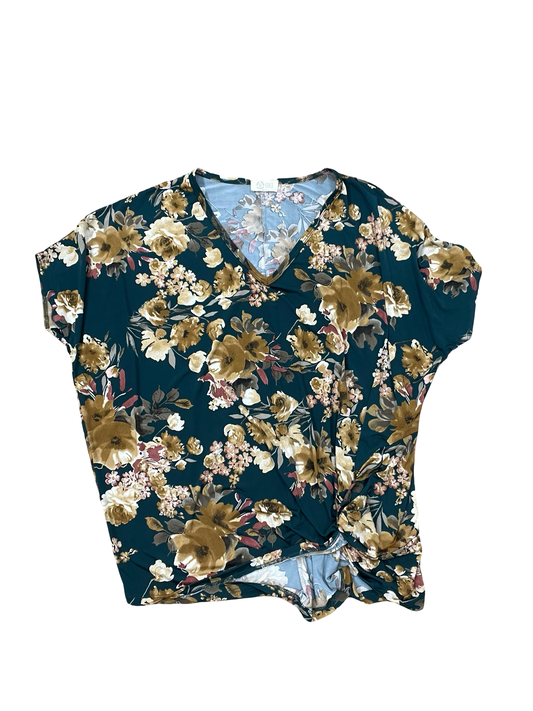 Top Ss By Clothes Mentor In Green, Size:S