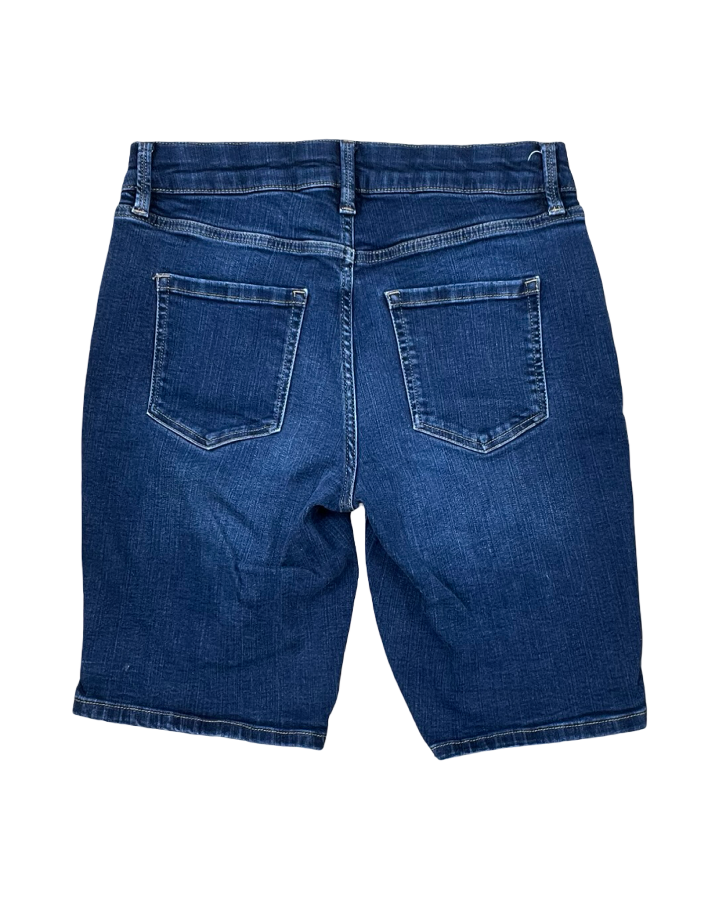 Shorts By Liz Claiborne In Blue Denim, Size:6