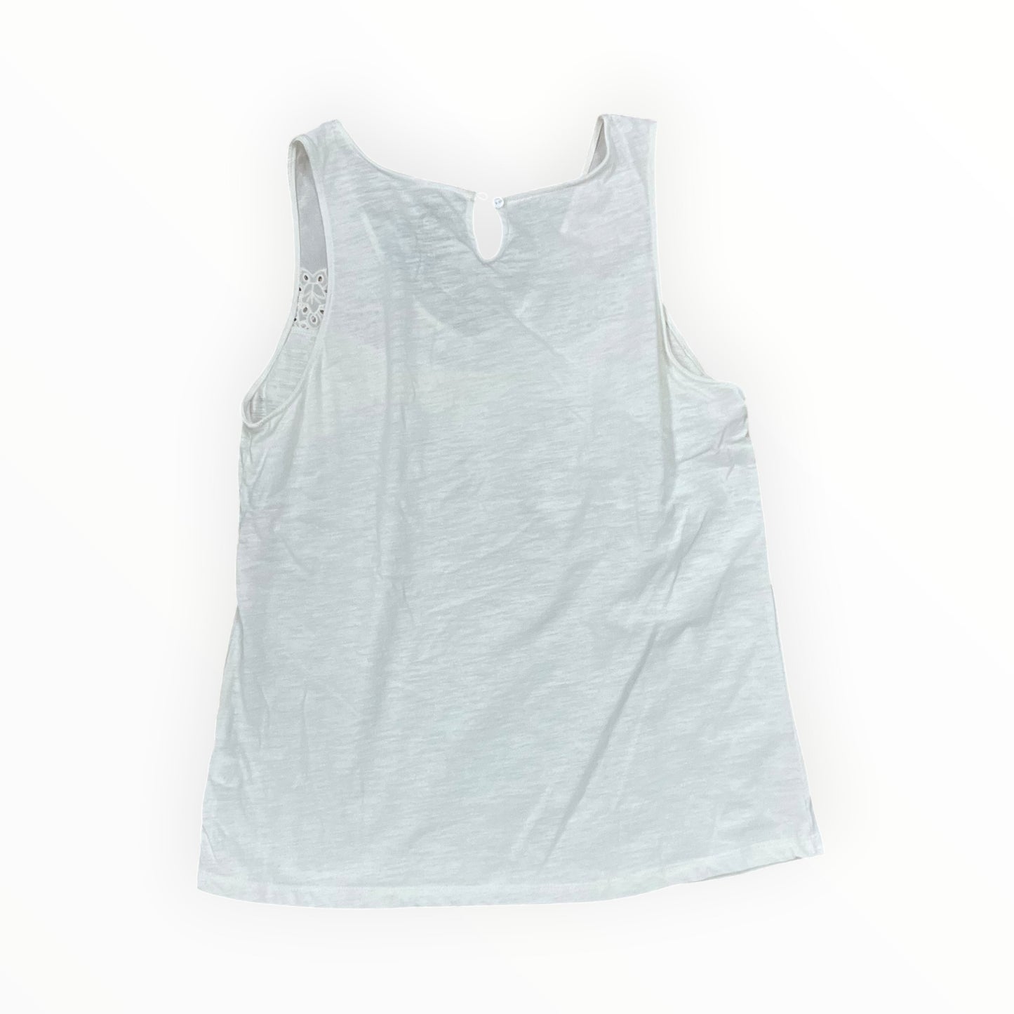 Tank Top By Clothes Mentor In Cream, Size:Xl