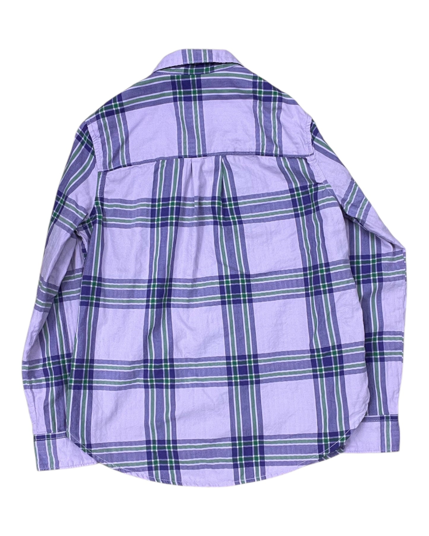 Blouse Ls By St Johns Bay In Purple, Size:S