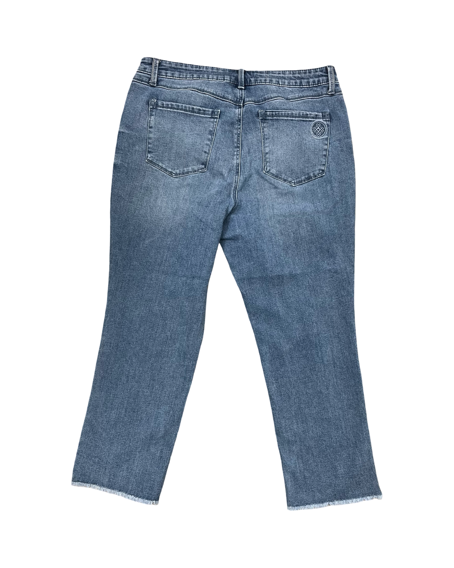 Jeans Straight By Laurie Felt In Blue Denim, Size:12