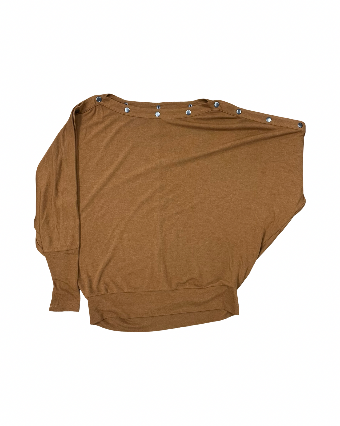 Top Ls By Doe & Rae In Bronze, Size:S